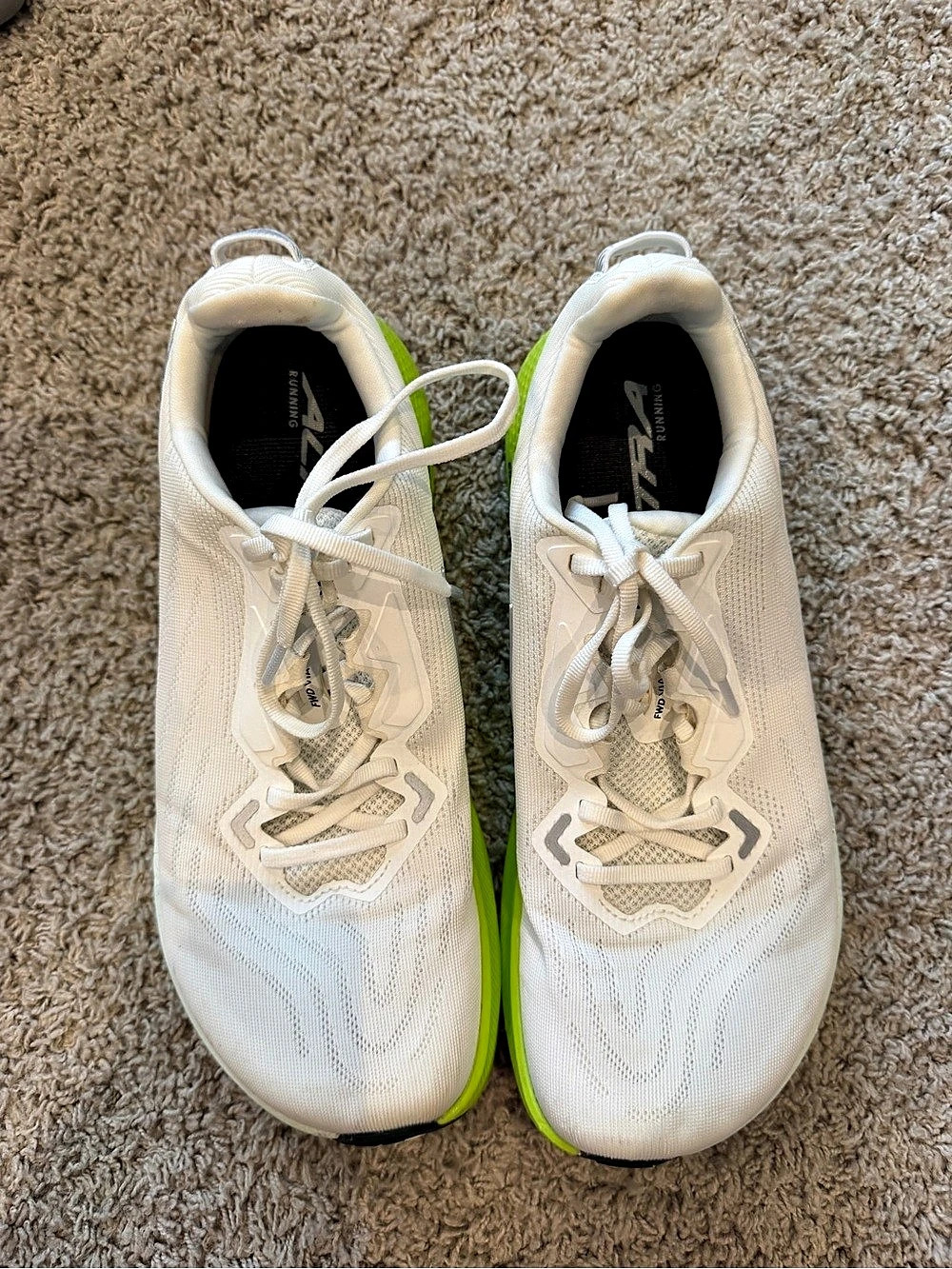 Altra FWD VIA Men’s Athletic Shoes White & Green US 9.5 - Picture 2 of 11